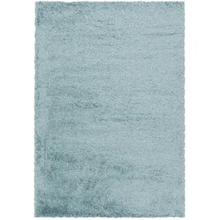 Fluffy 3500 Hochflorteppich 200 x 290 cm blau