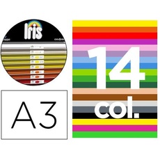 Karton, A-3, 29,7 x 42 cm, Inhalt "B", verschiedene Farben, 185 g