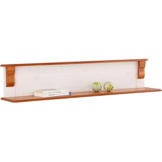 Home affaire Wandregal »Adele« Breite 120 cm, aus massiver Kiefer, FSC®, weiß