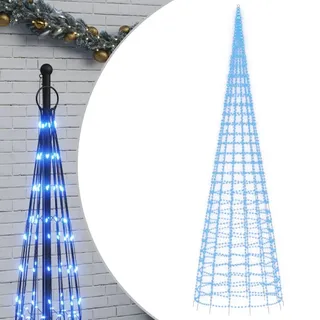 vidaXL LED-Weihnachtsbaum 3000 LEDs Blau 800 cm - Blau