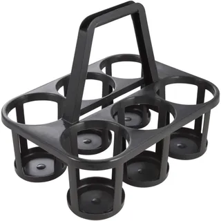 KEEEPER Flaschenträger 34 x 26 x 28 cm 6-tlg. Grau