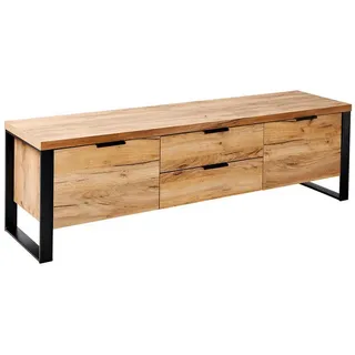 Jahnke LOOP TV-Lowboard 152x45x40 cm Braun Holz
