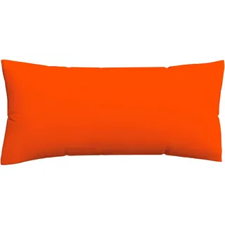 Schlafgut Kissenbezug »Woven Satin aus Mako-Baumwolle, langlebig, pflegeleicht, dicht gewebt« Kissenhülle mit Reißverschluss, passender Bettbezug erhältlich, rot