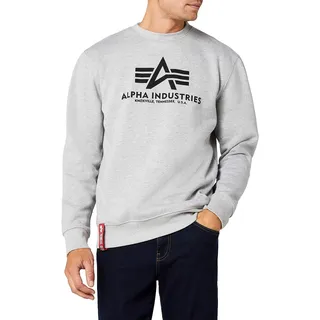 Alpha Industries Basic Pullover Sweatshirt Grau XXL