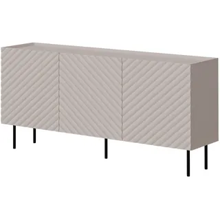 Mirjan24 Sideboard Lucca 166 x 80 x 40 cm Beige