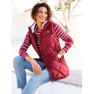 Casual Looks Longweste, rot