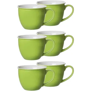 Ritzenhoff & Breker Doppio Jumbotasse 0,35 l Grün 6 St.