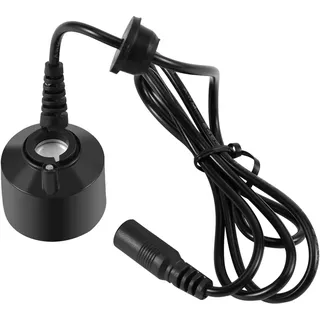 Tyenaza mini nebelmaschine, Nebelmaschine ohne Licht für Brunnen Teich Aquarium Atmosphäre schaffen Indoor Outdoor Brunnen Zubehör Mini Schwarz