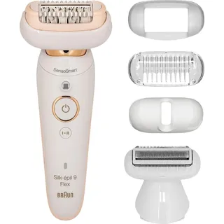 Braun Silk-épil 9 Flex 9-006 weiß/gold