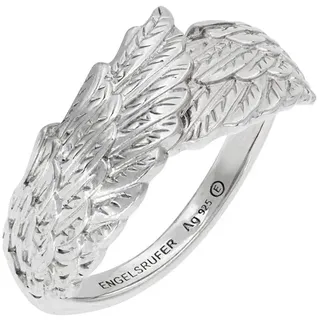Engelsrufer Damen Ring Flügel Symbol aus Sterling Silber - Größenverstellbar - nickelfrei