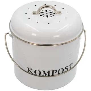 Intirilife Komposteimer 3 l Weiß