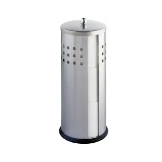 Wenko Toilettenpapierhalter Ancona silber, matt, 1 St.