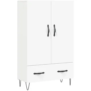 vidaXL Highboard Weiß 69,5x31x115 cm Holzwerkstoff