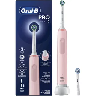 Pro 3 3000 CrossAction rosa + 2 Aufsteckbürsten