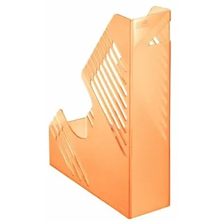 BENE Stehsammler 50100ORT orange-transparent Kunststoff, DIN A4