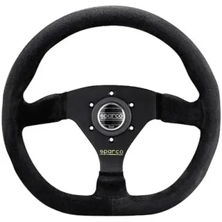 Sparco Universelles Sportlenkrad 'L360 Flat' - Schwarz Wildleder - Diameter 330mm