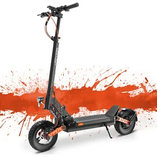 Joyor S5 offroad E-Scooter 500W Federung Elektroroller 150kg 20 km/h - Schwarz