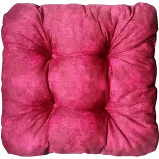 Garten-Outdoor-Kissen für Stühle Burgunderrot 42x42cm - Kastanienbraun