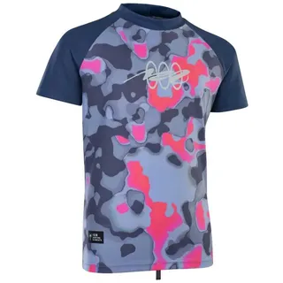 Ion Capture Kurzarm-rashguard - Capsule / Pink - 14 Jahre