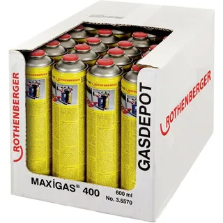 Rothenberger Maxigas 400 Gaskartusche 600ml 1St.