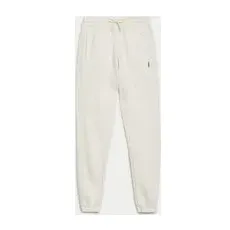 Womens Goodmove Hoch geschnittene, bequeme Jogginghose mit hohem Baumwollanteil - Ivory, Ivory, UK 8 (EU 36)