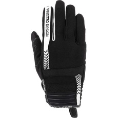 V Quattro Design Rush 18 Herren Handschuhe, Schwarz/Weiß, Größe 2XL