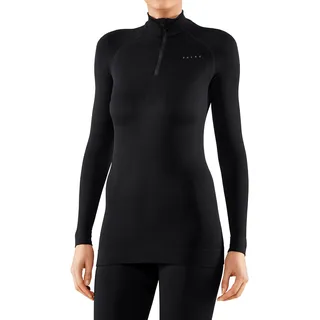 Falke Damen Langarmshirt Maximum Warm Black 3000, L