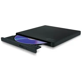 Hitachi - LG GP57EB40 Slim Portable DVD-Writer - DVD-RW (Brenner) - USB 2.0 - Schwarz