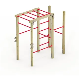 Wickey FIT Base 605 - Outdoor-Fitnessgerät - rot - Rot