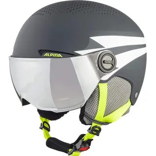 Zupo Visor Q-lite 51-55 cm charcoal-neon matt