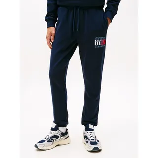 Tommy Jeans Sweathose »TJM RWB FLAG« Jogginghose, Print, elastischer Bund, slim fit