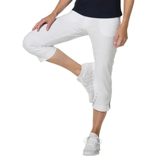 Limited Sports Capri Hose Carla (Stretch, schmal geschnitten) weiss Damen