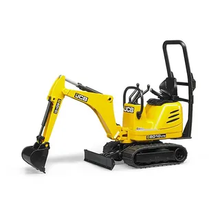 bruder 62003 - JCB Mikrobagger 8010 Cts - 1:16 Baustelle, Baufahrzeug, Löffelbagger, Minibagger, bworld, Baumaschine, Spielzeug