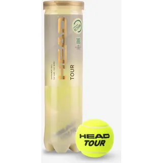 Head Tour 4 Tube Tennis, Gelb, One Size