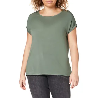 VERO MODA Damen Vmava Plain Top Ga Noos Bluse, Grün (Laurel Wreath), XS EU