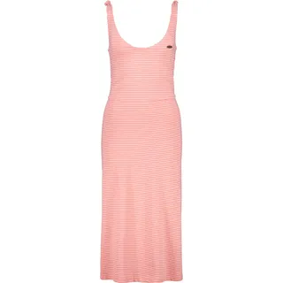 Blusenkleid ALIFE & KICKIN, Damen, Gr. S, Normalgrößen, rosa (peach), 65% Baumwolle, 35% Polyester, Rundhals, Kleider Blusenkleid