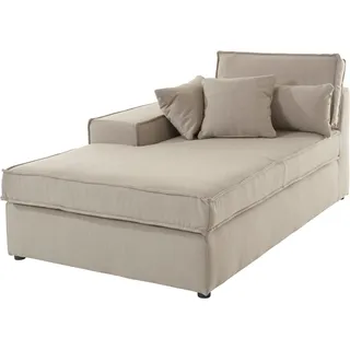 OTTO home Ottomane »Florid« einzeln stellbar oder als Teil eines Modulsofas, auch in Cord, grau