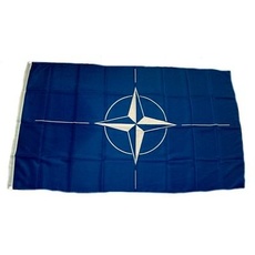 Fahne / Flagge NATO NEU 90 x 150 cm Fahnen Flaggen