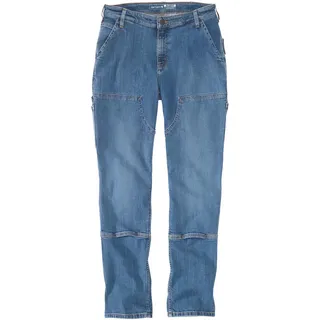 CARHARTT Double-Front, Jeans Damen Blau