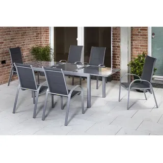 Merxx Amalfi Deluxe Set 9-tlg. Grau