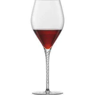Zwiesel 2 Stück a 2 Stck. ROTWEIN SPIRIT 1 KRISTALL 121613 + Geschenk  handmade - Grün, Violett, Rosa, Grau