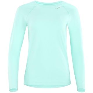 Winshape Damen Light and Soft Long Sleeve Top Aet118ls Yoga-Shirt, Grün, S EU