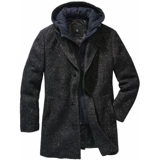 Veranlagter Mantel Blau 50