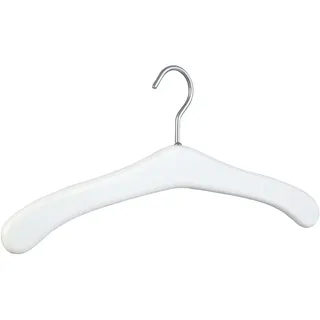 pieperconcept Kleiderbügel »Achim« aus Buchenholz, weiß