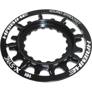 Miranda Sprocket 16 Teeth, Steel black Kettenschutzring/Kombi E-Bike für Xduro 2014,16 Zähne, X-Sync,Haibike, schwarz - Schwarz