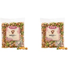 DIBO Knuddel-Mix, 500g-Beutel, Backwaren als gesunde, natürliche Ernährung für Hunde von DIBO, Hundefutter, Barf, B.A.R.F, Leckerli, Hundekekse (Packung mit 2)