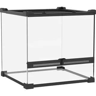 PawHut Terrarium Glas 30L x 30B x 30H cm