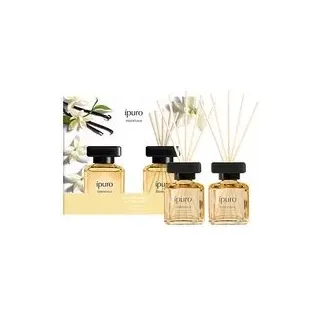 ipuro Raumduft ESSENTIALS soft vanilla Vanille 2x 50,0 ml, 2 St.