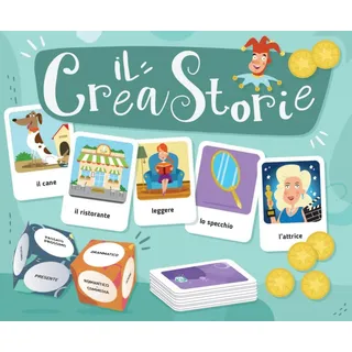 Il CreaStorie. Gamebox mit 132 Karten + Download: L'italiano giocando. Gamebox mit 132 Karten + Download