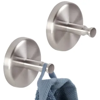 bremermann Bad-Serie PIAZZA - Handtuchhaken 2er-Sets (Edelstahl, matt)